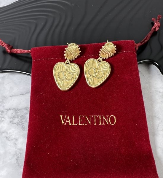 Valentino Vintage Style Stud Earrings