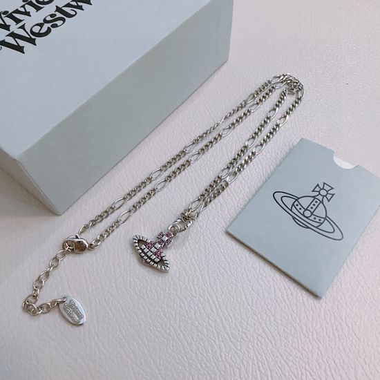 Vivienne Westhood Classic Planet Pendant Necklace