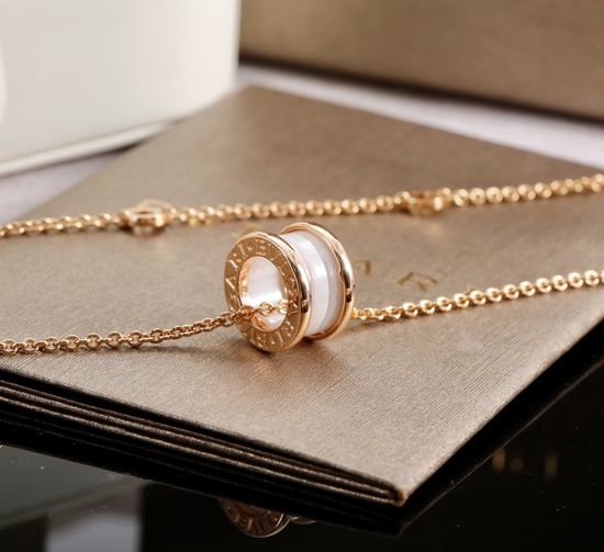 Bvlgari Ceramic Pendant Hypoallergenic Necklace