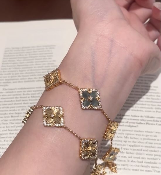 Buccellati Grey Mother of Pearl Bracelet