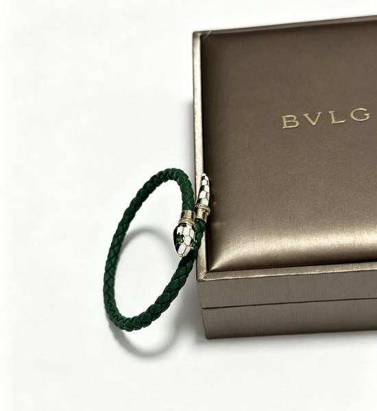 Bvlgari Vintage Leather Bracelet Jewelry