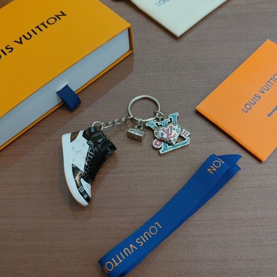 Louis Vuitton LV Vintage Finish Keychain Bag Accessory